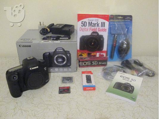 PoulaTo: Canon EOS 5D Mark III 22.3 MP ψηφιακή φωτογραφική μηχανή SLR - Μαύρο (Kit w / EF 24-105mm ...